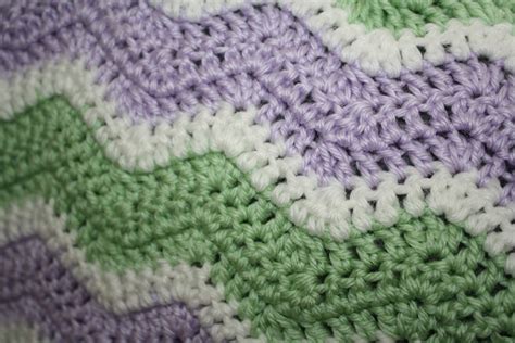 Easiest Crochet Ripple Afghan Pattern - Free Printable Pattern