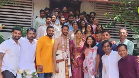 Prasidh Krishna Gets Married To Rachana; Jasprit Bumrah, Shreyas Iyer ...