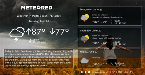 Palm Beach, FL Weather 14 days - Meteored