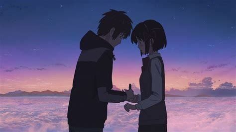 Kimi no Na Wa, love, landscape, anime, Taki Tachibana, Mitsuha Miyamizu ...