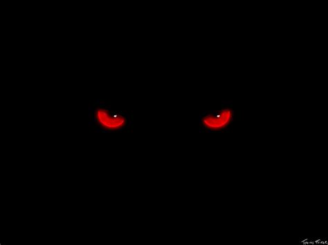 Evil Red Eyes Wallpaper