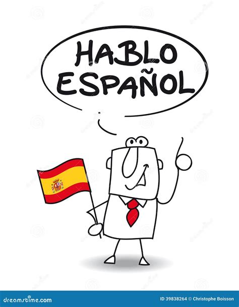 Person Speaking Spanish Cartoon