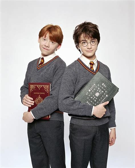 Portrait of Ron Weasley and Harry Potter — Harry Potter Fan Zone