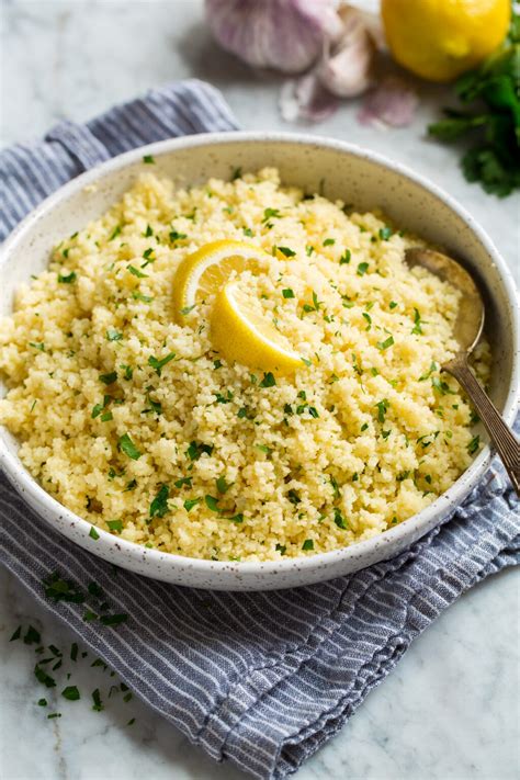 Lemon Couscous Recipe - Cooking Classy