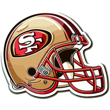 49ers Helmet PNG Transparent Images Free Download | Vector Files | Pngtree