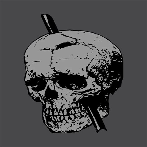 Grey Skull of Phineas Gage With Tamping Iron - Trauma - T-Shirt | TeePublic