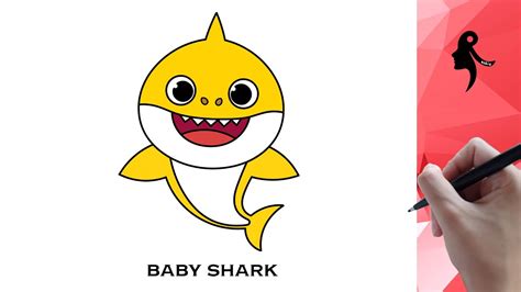 Baby Shark Drawing Easy | Images and Photos finder