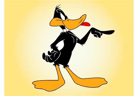 Daffy Duck Graphics 77156 Vector Art at Vecteezy