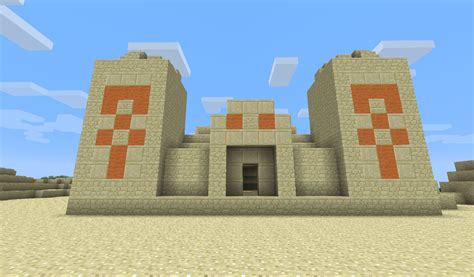 Gallery For > Minecraft Desert Temple