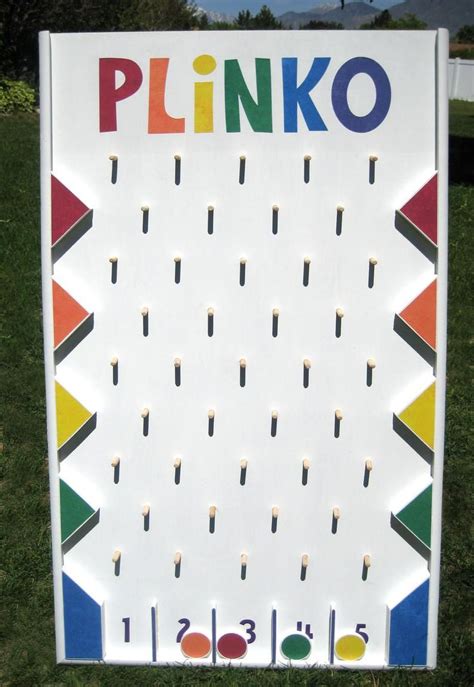 Plinko Board PDF Plans | Etsy Diy Carnival Games, Fall Carnival, School ...