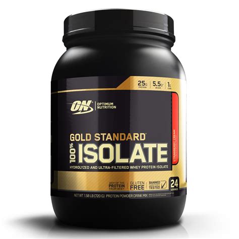 Whey Protein 100% Isolate Gold Standard 720g - Optimum Nutrition ...