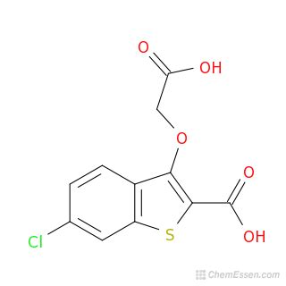 Benzothiophene 8 Structure - C11H7ClO5S - Over 100 million chemical ...