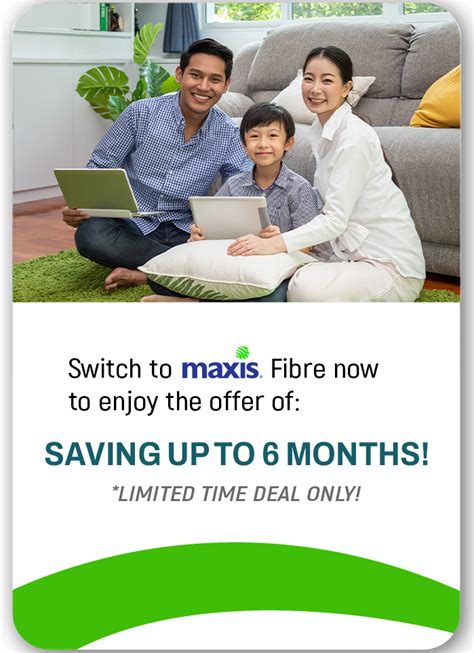 Maxís Home Fibre 100Mbps From RM99 l 2024 Promo