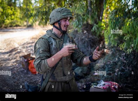 Sderot, Israel. 14th May, 2021. A soldier of Israel Defense Forces (IDF ...