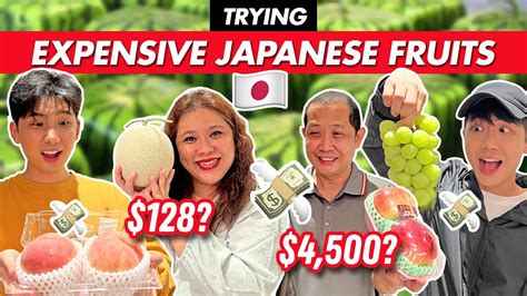 Trying EXPENSIVE FRUITS from JAPAN *OMG IS IT WORTH IT?* ft. @MissHippo ...