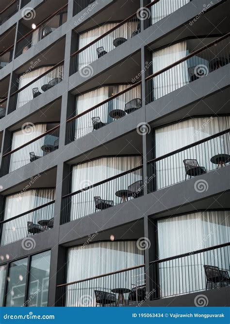 Window Balcony On A Stone Building . Elegant Decorative Old Stone ...