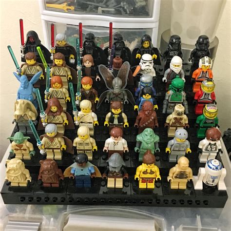 Classic Star Wars Minifigures Reassembled so far... : r/lego