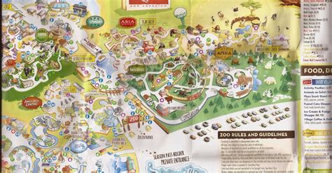 Zoo Tails: Columbus Zoo Map 2015