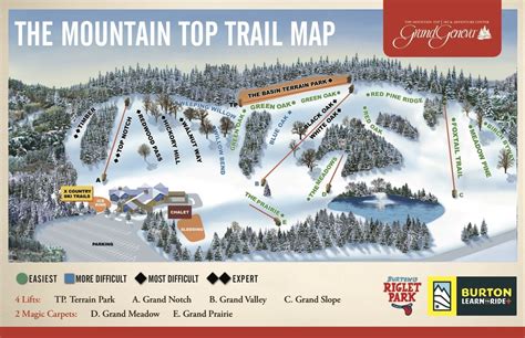 Grand Geneva Trail map - Freeride