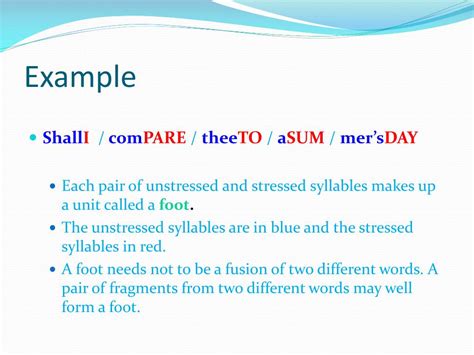 PPT - Meter in Poetry PowerPoint Presentation, free download - ID:2172049