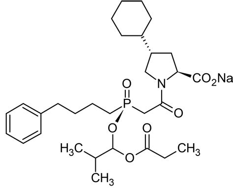 Fosinopril sodium, Competitive ACE inhibitor (CAS 88889-14-9) (ab142879 ...