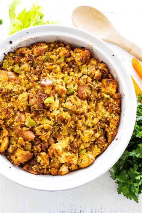 Cornbread Stuffing - Dash of Sanity