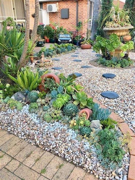 10+ Succulent Rock Garden Ideas