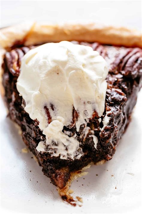 Chocolate Pecan Pie - Cafe Delites