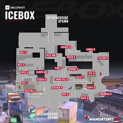 Icebox Presentation: the new map of Valorant – Mandatory.gg