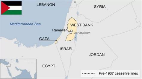 Israel Palestine map: Gaza strip, West bank - Wetin you need to know ...