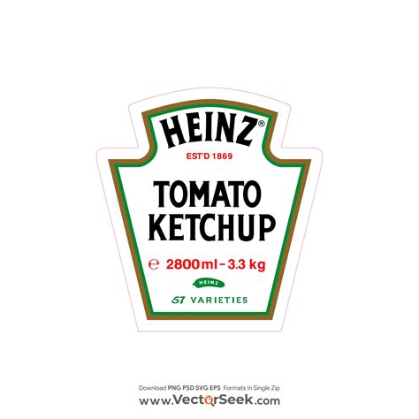 Heinz Tomato Ketchup Logo Vector - (.Ai .PNG .SVG .EPS Free Download)