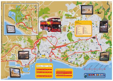 Albufeira New Town Map