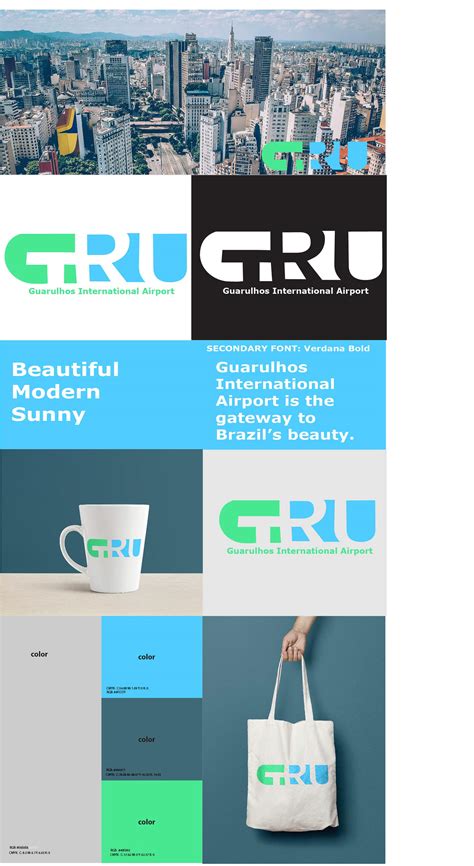 GRU Airport Logotype on Behance