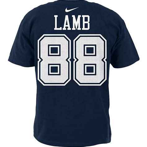 Nike Men's Dallas Cowboys CeeDee Lamb 88 T-shirt | Academy