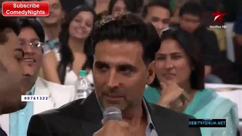 Akshay Kumar comedy in award show with Manish Paul Comedy at Peaks ...