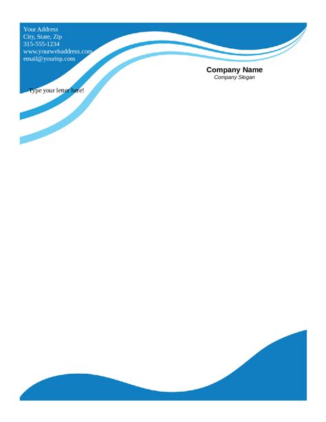 Personal Letterhead Templates – Atlanticcityaquarium.com