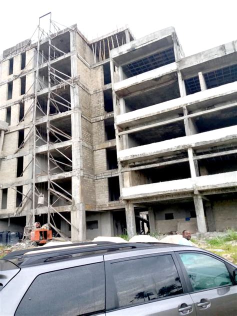 On-going construction of Central Administrative /Senate Building for ...