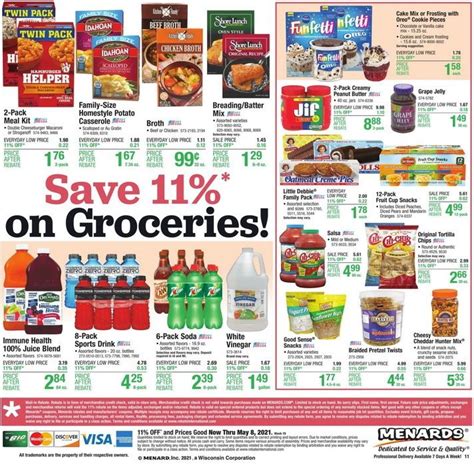 Menards Weekly Ad Apr 29 – May 08, 2021