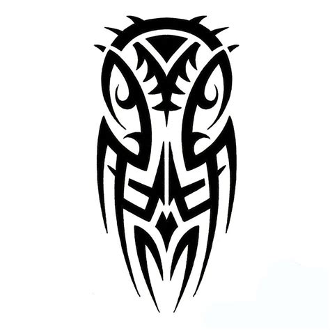 Tribal Owl Design - ClipArt Best