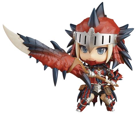 Monster Hunter World Female Rathalos Armor Deluxe Nendoroid | GameStop