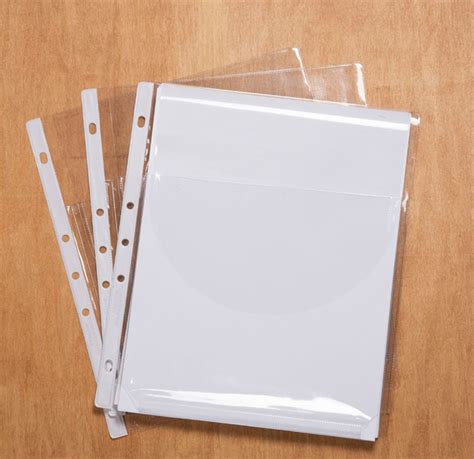 Expandable Heavy-Duty Sheet Protectors with Flap Closure, Letter-Size ...