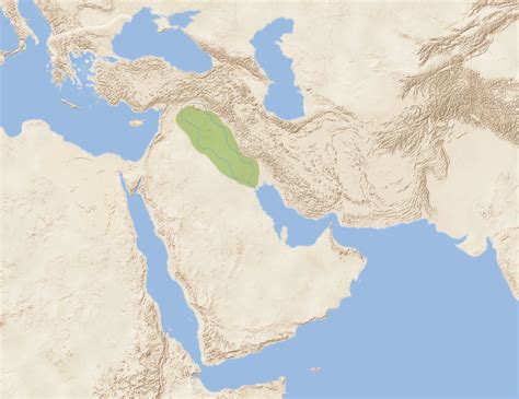 Where Is Mesopotamia Located On The World Map – Map With States