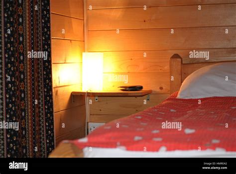 Wood cabin interior Stock Photo - Alamy