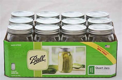 Ball Quart Jars - Wide Mouth Quart Mason Jars | Pressure Cooker Outlet