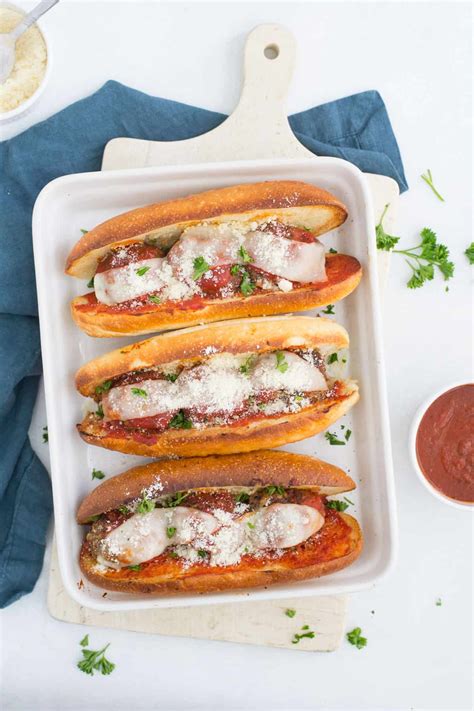 Easy Meatball Subs - HappyMoneySaver