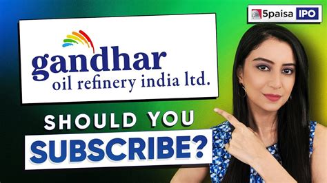 Gandhar Oil IPO - APPLY or NOT? | Gandhar Oil IPO Review and Gandhar ...