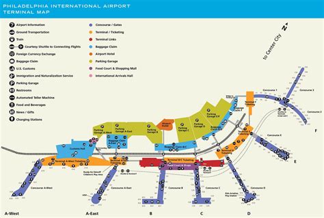 Philadelphia Airport Train Map