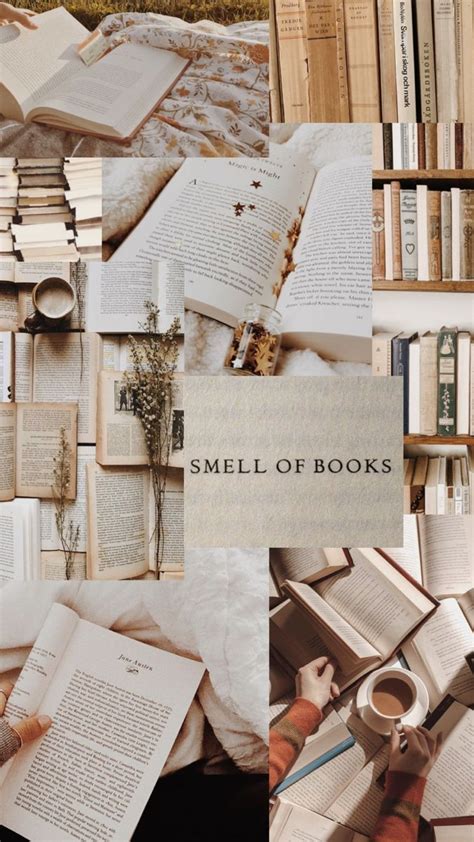 Books and Coffee Aesthetic iPhone Wallpaper