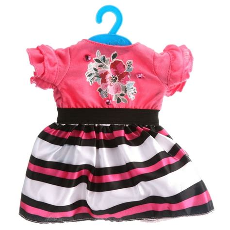 My Life As Pink Striped Dress 18" Doll Clothes - Walmart.com - Walmart.com