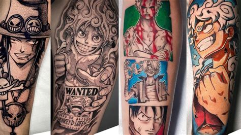 One Piece Ace Tattoo Back